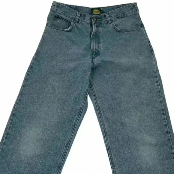 Cabela's Mens Outdoors Rugged Blue Denim Jeans Size 34X32 - Picture 3 of 6